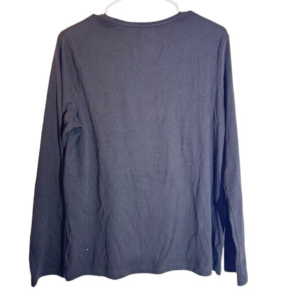 Craft & Barrow Women's Large Black Long Sleeve - Picture 3 of 6